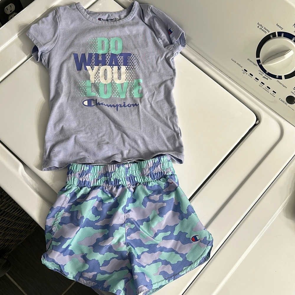 Champion T-shirt and Short set